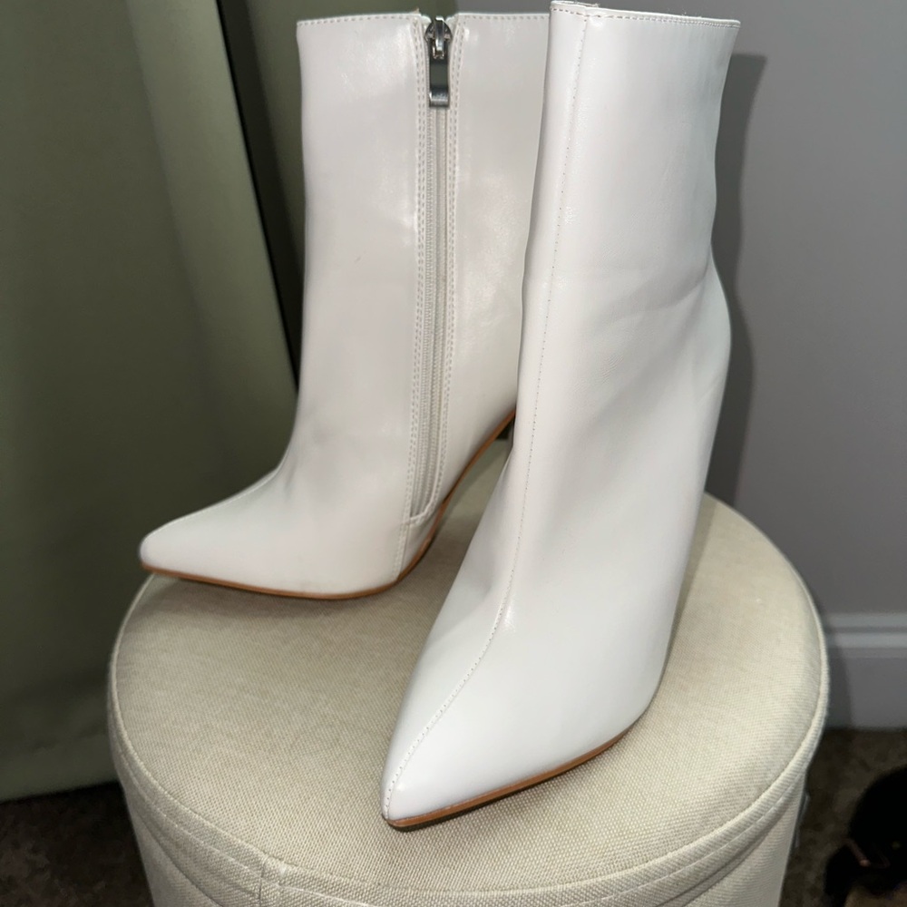 White booties
